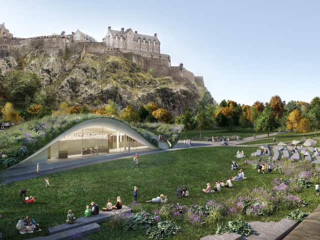 More events would be staged throughout the year if a 25 million revamp of West Princes Street Gardens gets the green light.