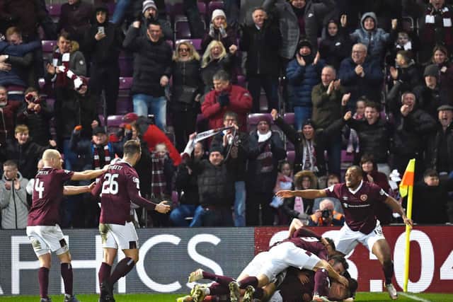 Hearts were less than impressed with BBC's highlights package. Picture: SNS
