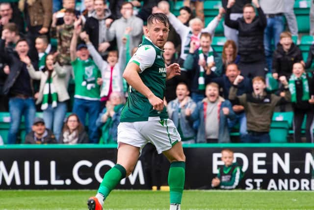 Marc McNulty had a successful spell on loan at Hibs last season. Picture: SNS