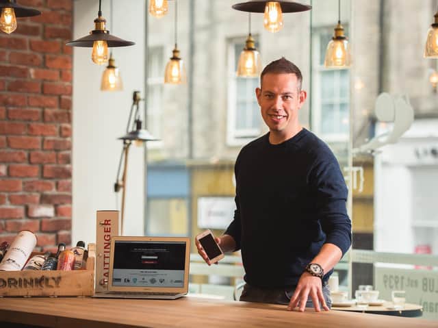 John Robertson, founder and chief executive of Drinkly. Picture: Contributed