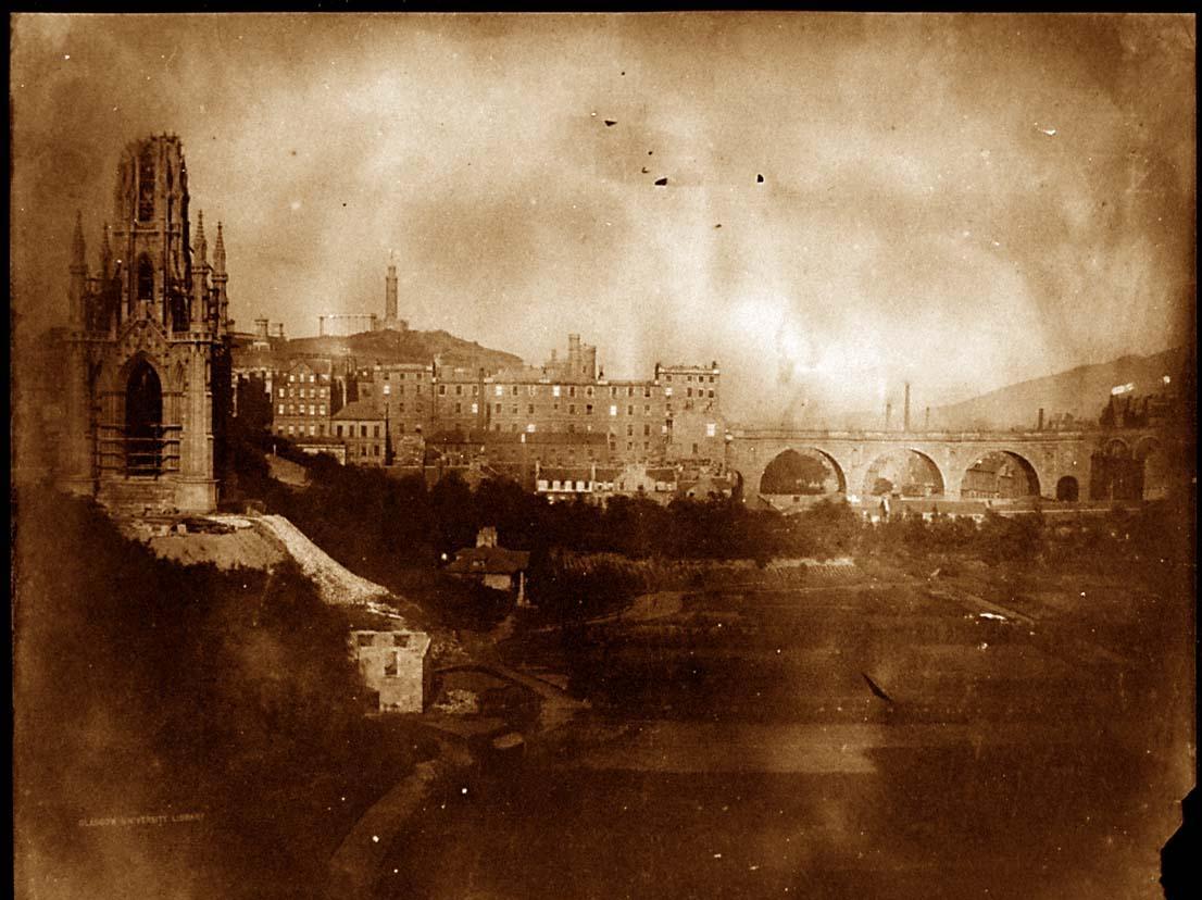 Scott Monument construction