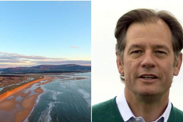 Todd Warnock's Coul Links golf course project has been rejected by Scottish Government   picture: supplied