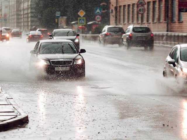 Make sure you don't get caught out driving in the rain (Photo: Shutterstock)