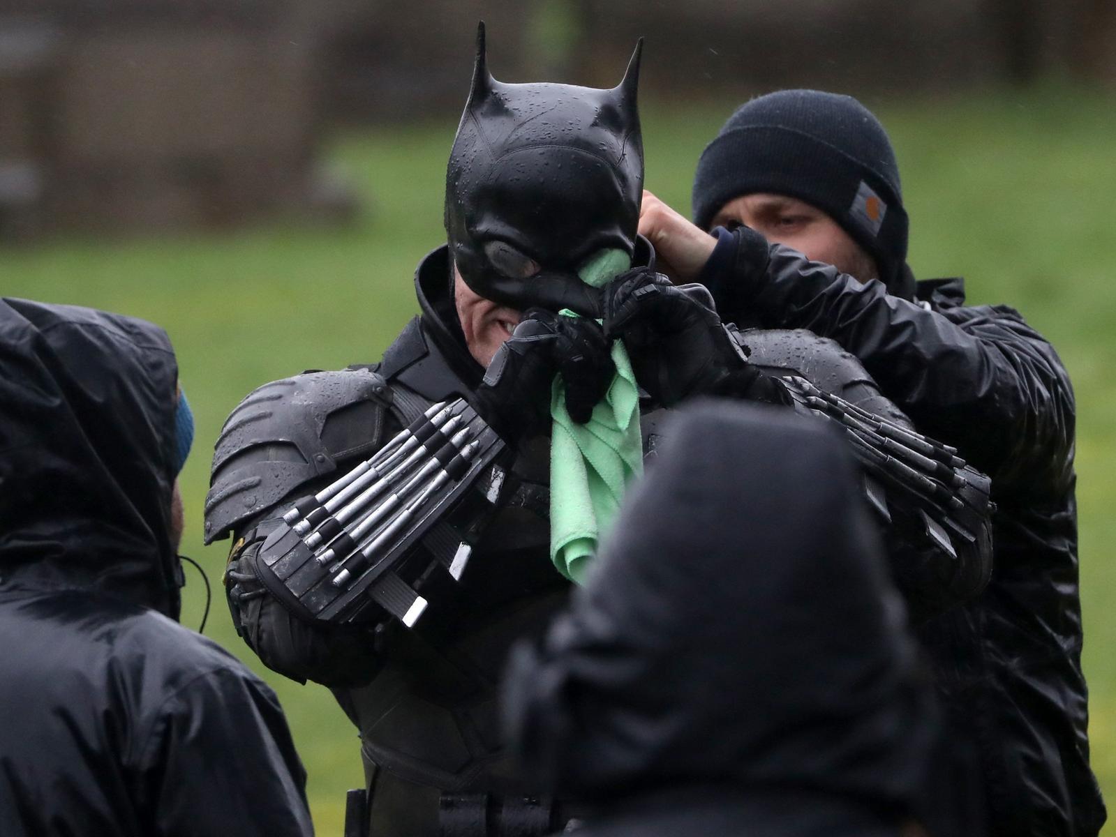 First Pictures Of The Batman Emerge As Filming Begins In Scotland The Scotsman