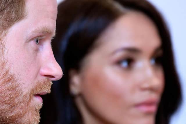 The Ducke and Duchess of Sussex will drop their Sussex Royal branding. Picture: Toby Melville / AFP