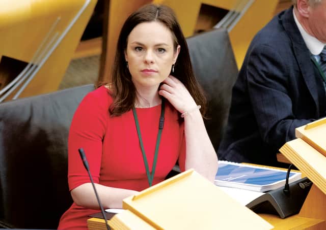 Finance Minister Kate Forbes said she was open to doing a budget deal with the Conservatives: Jane Barlow/PA Wire