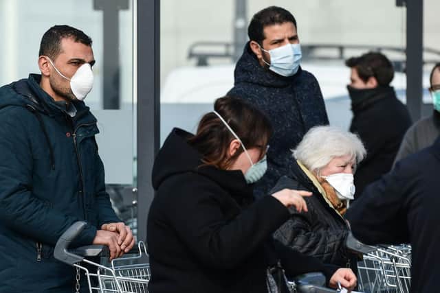 The group - reportedly made up of 30 Britons and two Irish nationals - will undergo regular health checks while in quarantine.