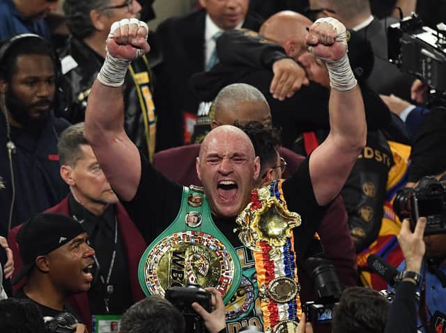 Tyson Fury floored the champion twice and completely dominating the action before Wilder's corner threw the towel in to save the despairing, bewildered champion from more punishment.