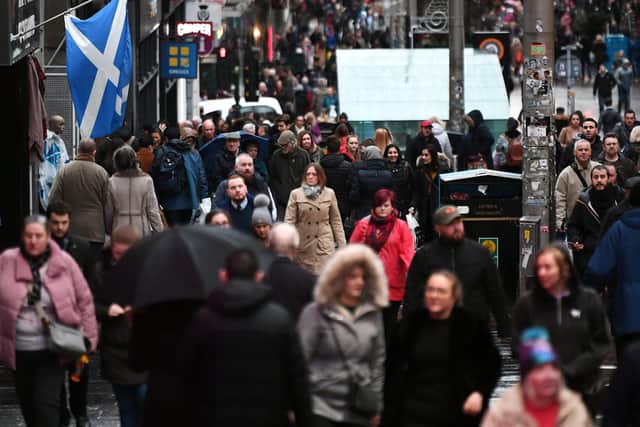 Scotland's population stands at a record high - but growth is already slowing. Picture: John Devlin