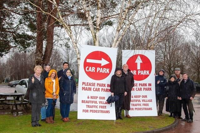 The village on the banks of Loch Lomond attracts more than 750,000 visitors a year, but many of its 120 residents are now threatening to block roads unless the council imposes restrictions on traffic picture: PA