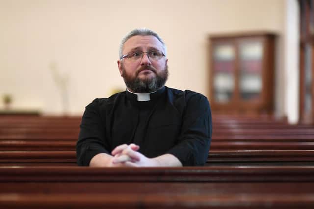 The Rev. Brian Casey of Springburn Parish Church in Glasgow has spoken previously about the the number of his parishioners killed by drugs. Picture: John Devlin