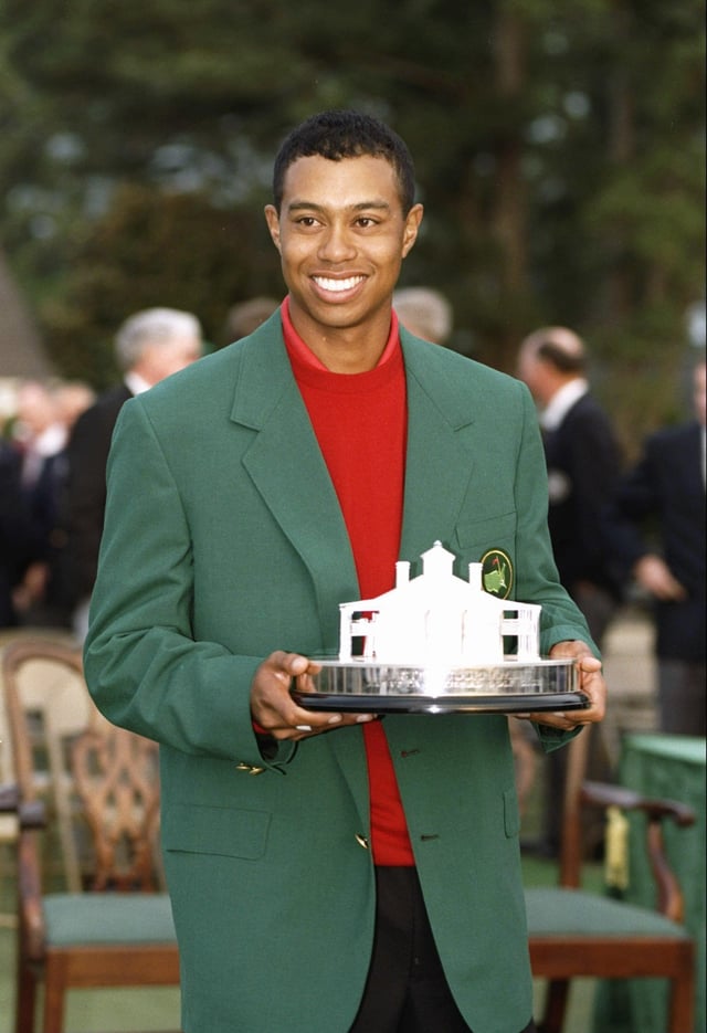 Tigers Woods in the Green Jacket
