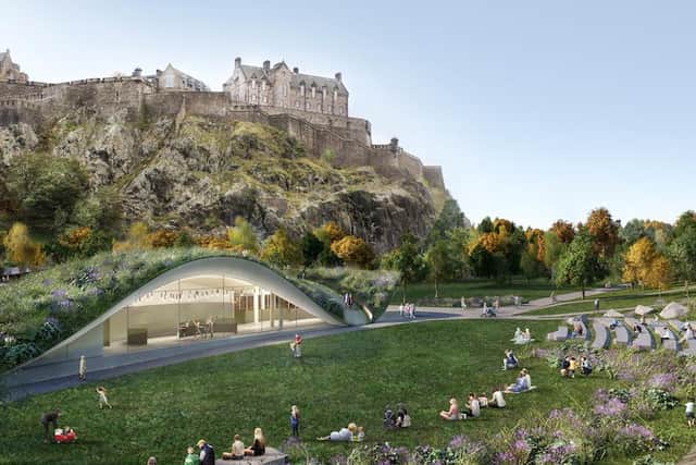 The city council had been talks with property developer Norman Springford about trying to overhaul West Princes Street Gardens for five years.