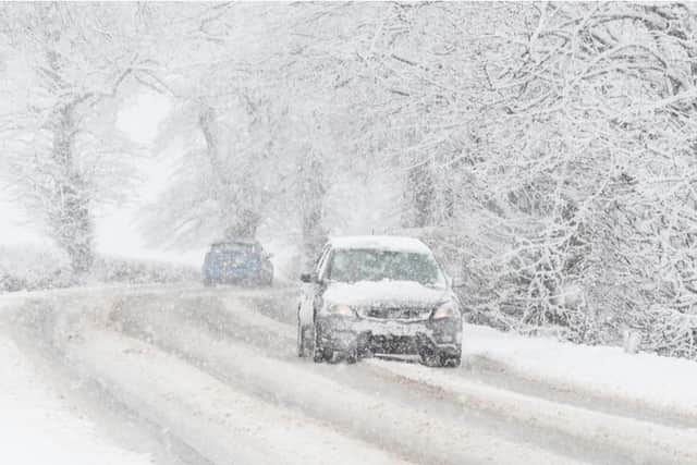 The Met Office is warning the wintry showers could lead to icy stretches (Photo: Shutterstock)