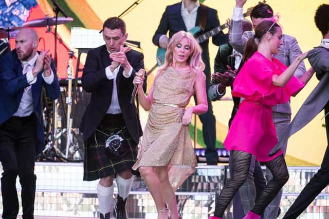 Aussie pop icon Kylie Minogue performed as part of last year's Castle Concerts series. Picture: Ian Gavan/Getty Images
