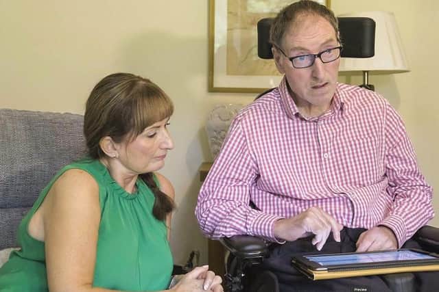 Elaine Selley , whose husband died at the Swiss clinic Dignitas last year after being diagnosed with Motor Neurone Disease (MND), called on doctors to put the wishes of your dying patients first picture: supplied