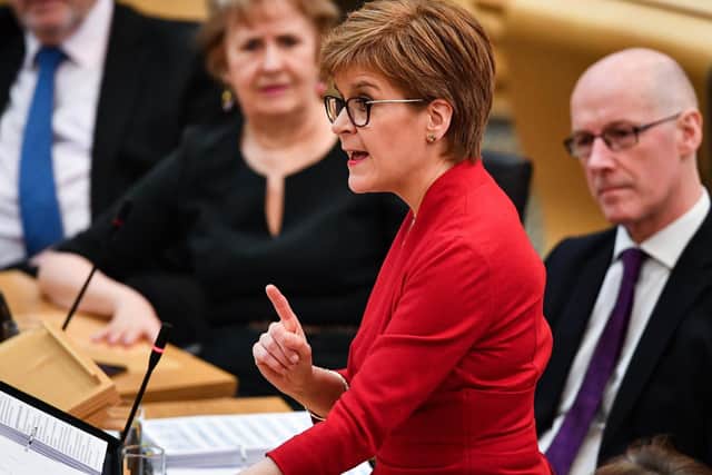 Nicola Sturgeon insisted that the out-of-hour changes are temporary