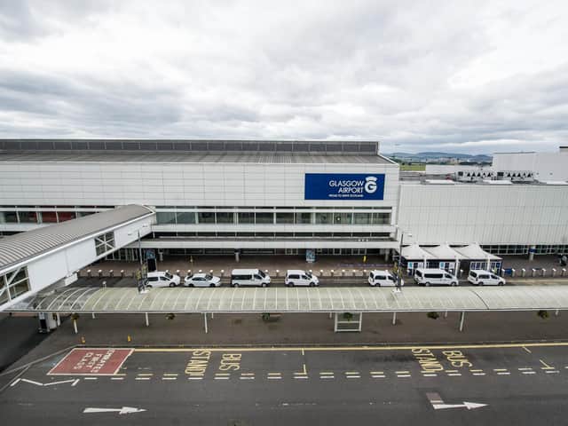 Glasgow came top in the report which ranked the UK's 20 biggest airports. Picture: John Devlin