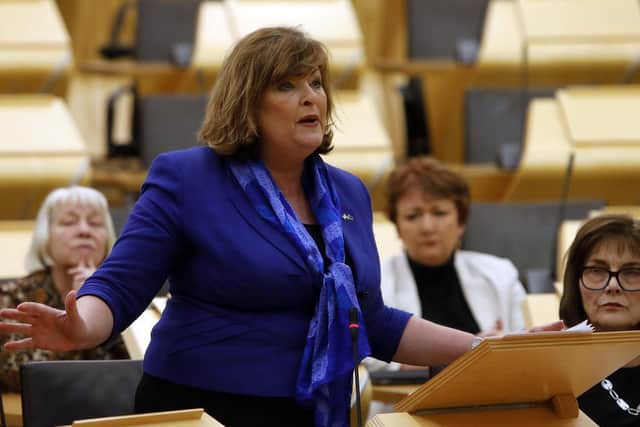 Fiona Hyslop says culture defines who and what we are and how we talk, think and treat each other (Picture: Andrew Cowan/Scottish Parliament)