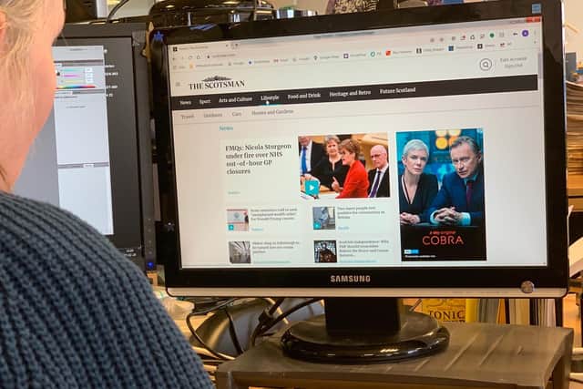 The Scotsman website has been relaunched to provide a better browsing experience for our readers. Picture: TSPL