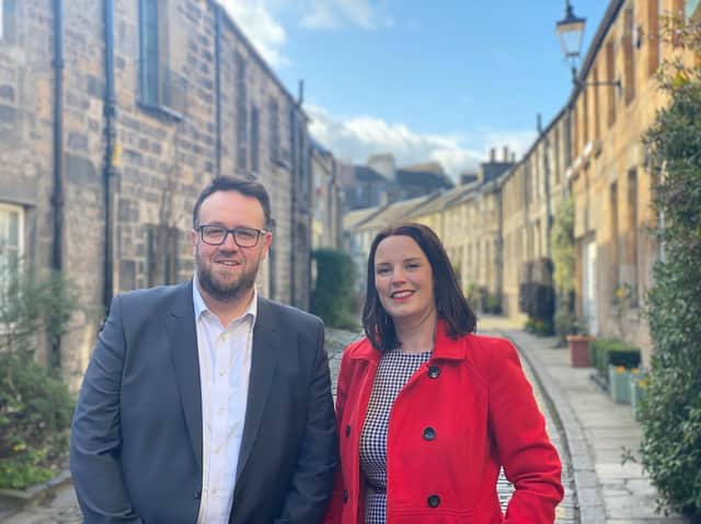 Colin McFarlane and Holly Russell, directors of Edinburgh-based Pagoda. Picture: Contributed