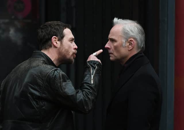 Actors Mark Bonnar and Jamie Sives star in the acclaimed drama Guilt (Picture: John Devlin)