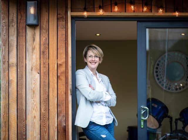 Russell's move into construction came after she spent almost 18 years as co-owner of agency Tictoc Digital. Picture: Elaine Livingstone.
