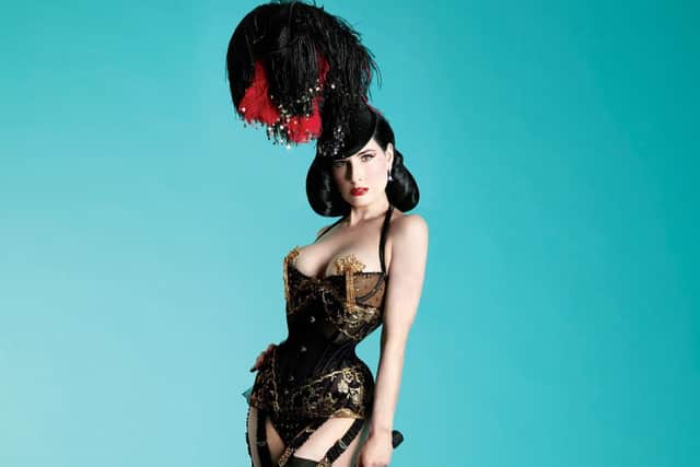 Circus themes and glamour feature in the burlesque star's show