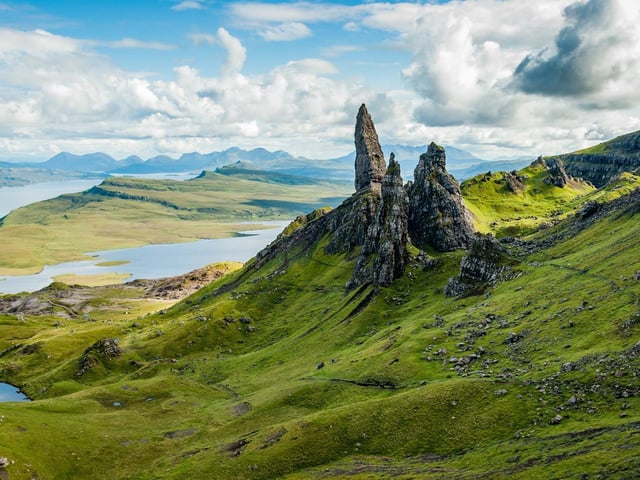 Video Tiktok User Creates Breath Taking Drone Footage Of The Old Man Of Storr On Skye The Scotsman