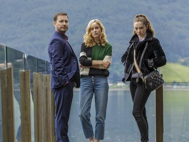 Martin Comspton, Sophie Rindle and Mirren Mack are at the centre of the storyline in new Scottish TV thriller The Nest.