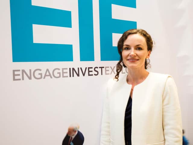 Lesley Eccles, co-founder of Fan Duel, is among the high-profile speakers of previous EIE events. Picture: Malcolm McCurrach