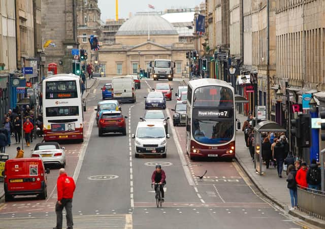 Increased travel by bus rather than car will mean less congestions and air pollution