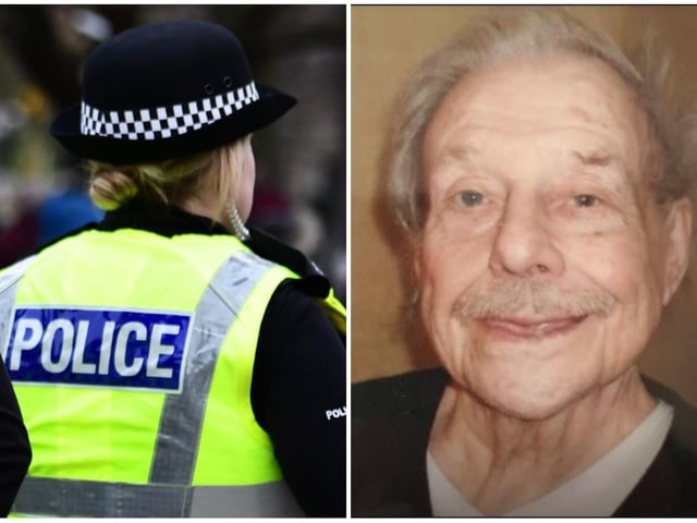 Police are appealing for assistance in tracing 83-year-old Robert Low.