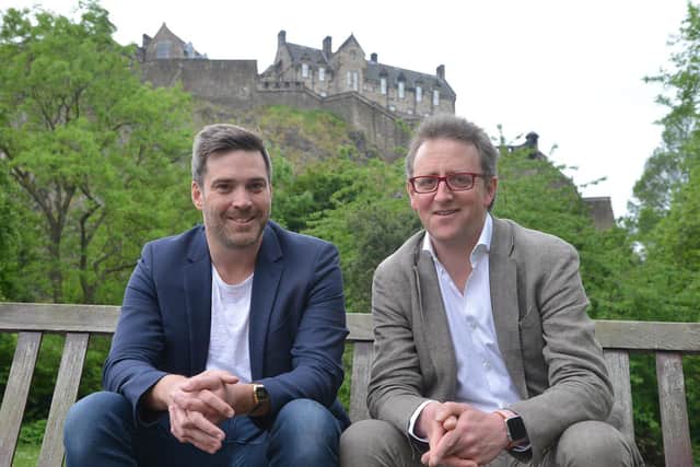 Ed Bartlam (left) and Charlie Wood (right), directors of events company Underbelly