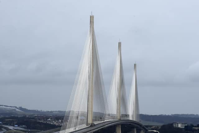 Queensferry Crossing is still closed to motorists this morning after ice fell from cables.
