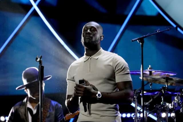 UK rap megastar Stormzy will also be performing. Picture: Tristan Fewings/Getty Images