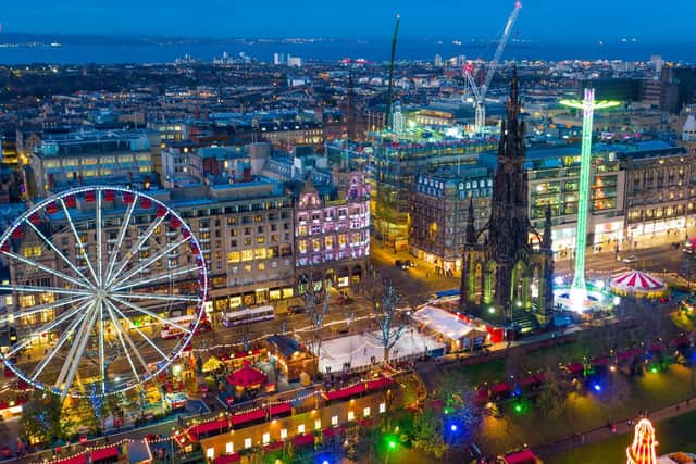Edinburgh's winter festivals are said to be worth more than 150 million to the city's economy.