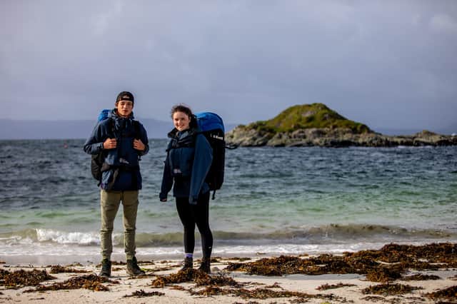 Young People on Outward Bound course at Loch Eil
