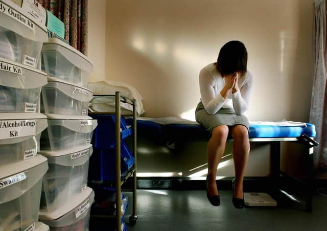 The way sexual assault victims are treated by the authorities has changed (Picture, posed by model: Gareth Fuller/PA Wire)