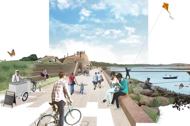 The future vision for Granton envisages it as 'one of Edinburghs best places to live, work, learn and visit.'