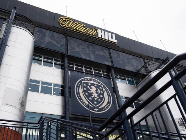 A general view of Hampden as clubs hit out at SFA disciplinary process