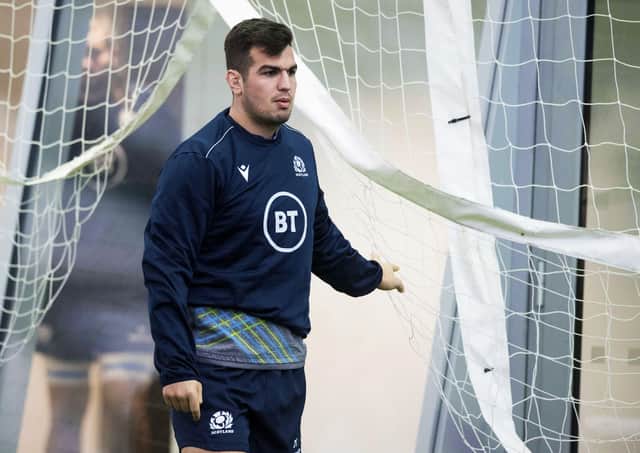 Hooker Stuart McInally is back in the Scotland starting XV. Picture: Paul Devlin / SNS