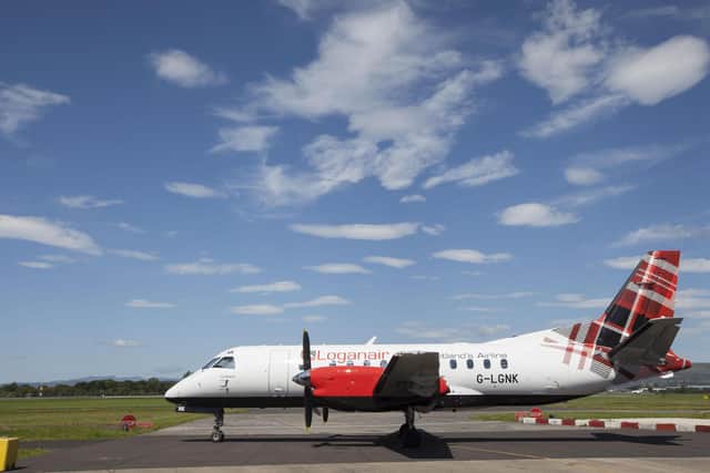 Loganair will cancel all flights running between Aberdeen and London Southend from Friday, April 17 this year   picture: JPI Media