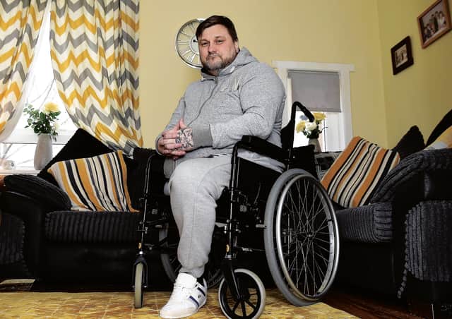 Johnnie Meechan, who is terminally ill with a neuroendocrine tumour, claims that rarer cancers lose out in a funding ‘hierarchy’. Picture: Lisa Ferguson