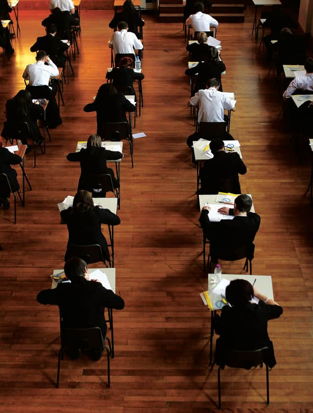 Last week's report released by the government revealed exam performance in some subjects had fallen significantly. Picture: David Davies/PA