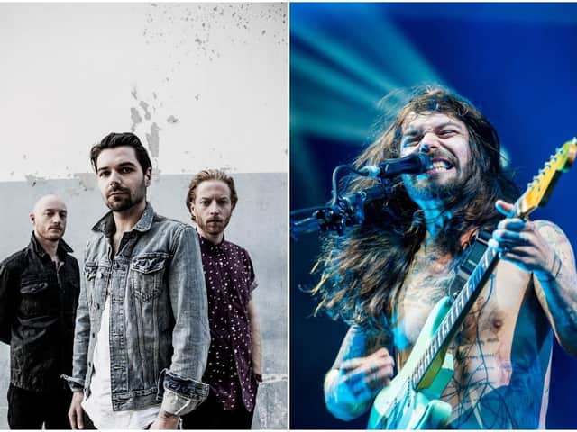 Scottish trio Biffy Clyro have made a return with new single 'Instant History'   picture: JPI Media