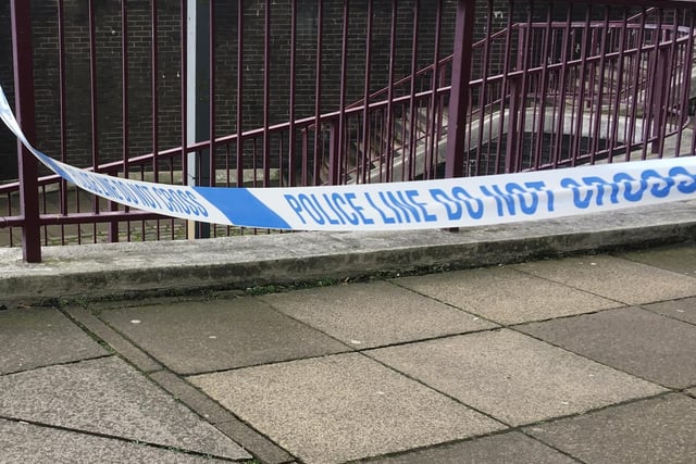 There were 13 reports of violence and sexual offences in the area around Falsgrave Park.