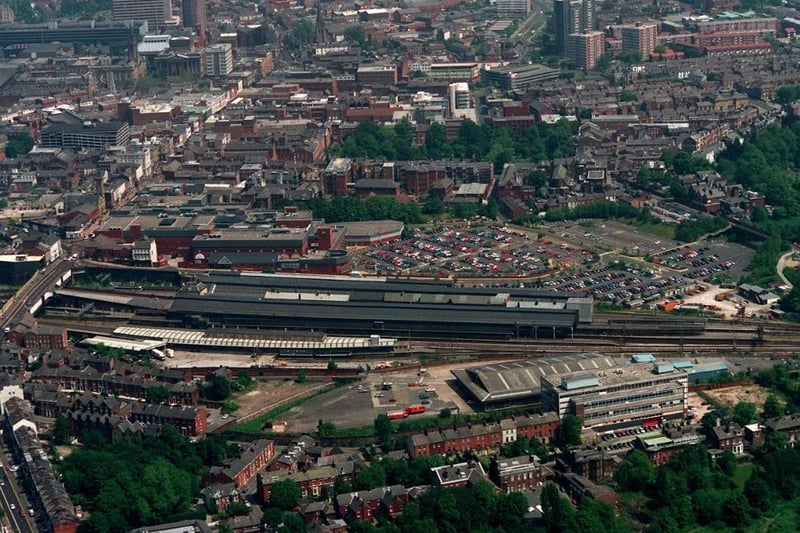 Preston railway station and town centre