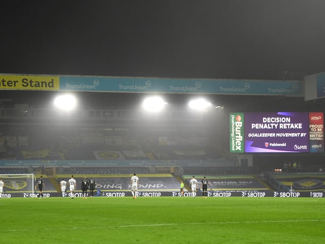 Mateusz Klich appeared to have passed up a golden opportunity to put his side ahead when Łukasz Fabiański saved his spot-kick six minutes into the match, but VAR adjudged that the keeper had come off his line too soon. Klich scored the retake, though Leeds conceded twice to lose the game 2-1.
