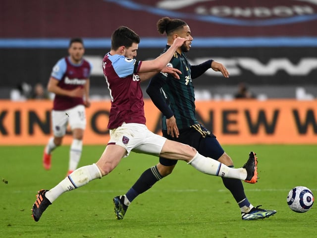 As Roberts slammed the ball into Fabiański’s bottom corner, the 22-year-old forward thought he had netted his first top-flight goal six minutes into the game. But VAR found that Hélder Costa’s knee had been ever-so-slightly offside in the build-up and the goal was cancelled.